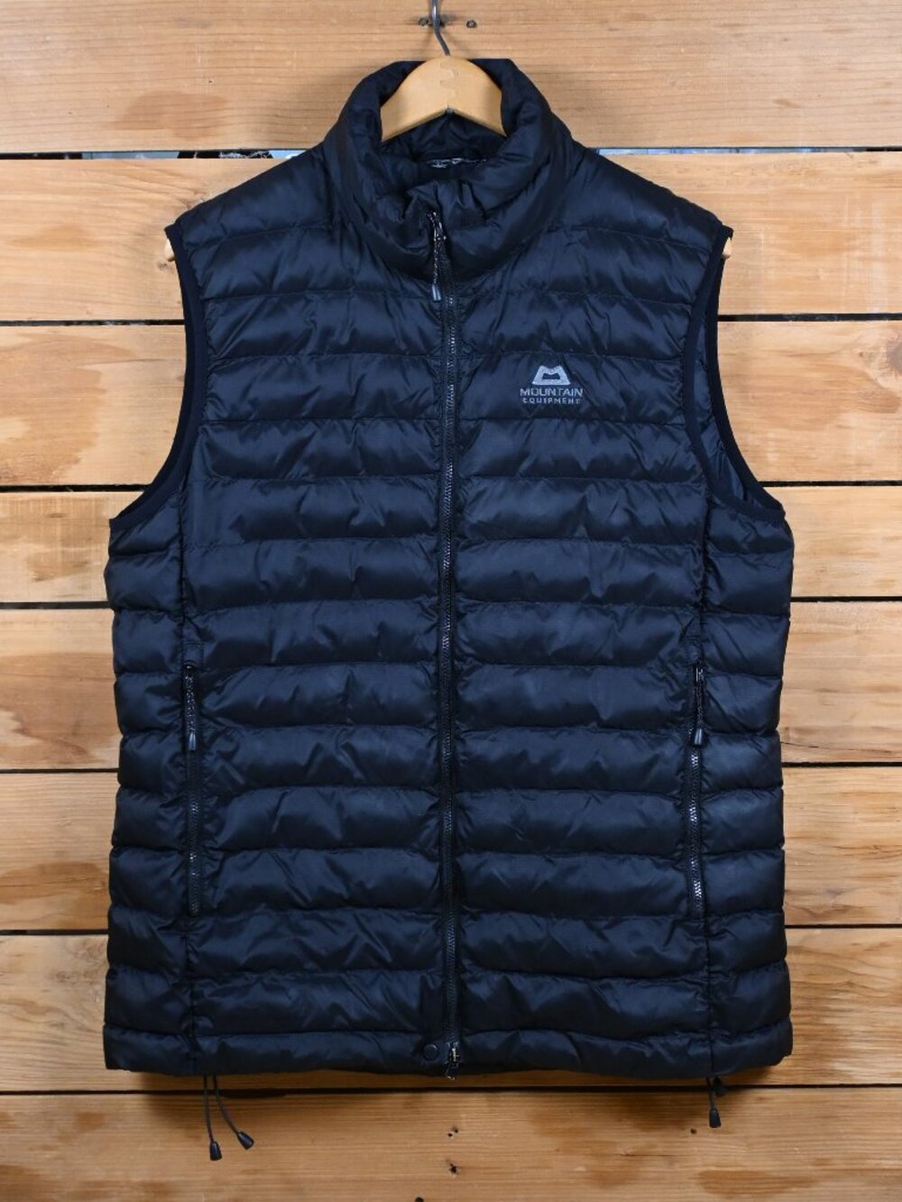 Mountain Equipment Packable Synthetic Fill Puffer Vest in Black - Men's LG